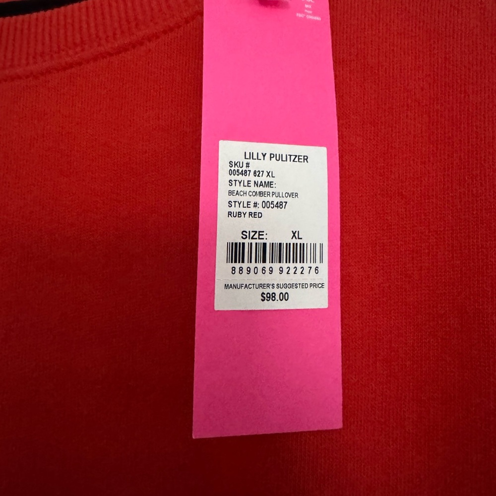 Lilly Pulitzer Vibrant Orange or Bright Yellow Sweater